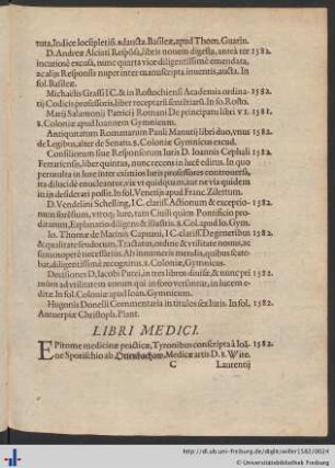 Libri Medici.