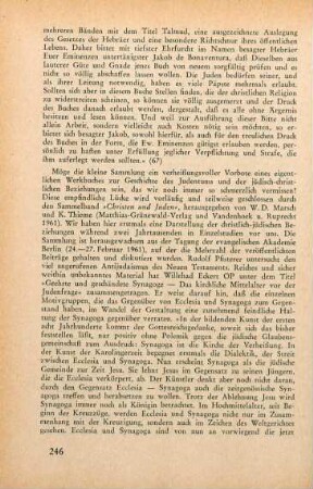 246-248 [Rezension] Christen und Juden