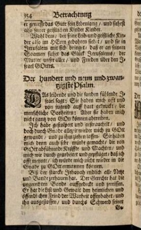 354-364, Der CXXIX. - CXXXV. Psalm