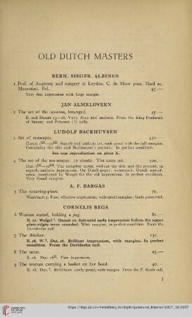 [Bern. Siegfr. Albinus - Reinier Zeeman] (Nr. 1 - 281)