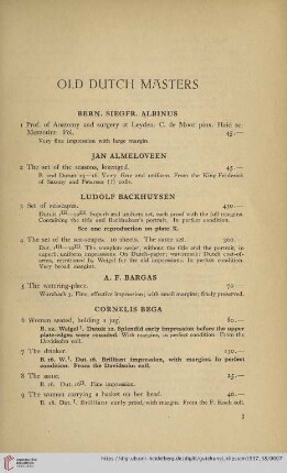 [Bern. Siegfr. Albinus - Reinier Zeeman] (Nr. 1 - 281)