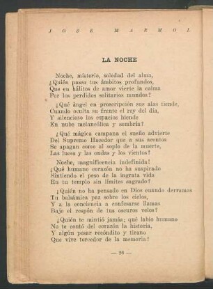La noche