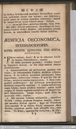 Aedificia Oeconomica