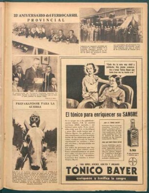 25° aniversario del ferrocarril provincial [Fotografías]