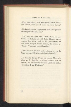 Herr und Knecht