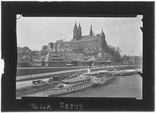 Meißen. Albrechtsburg und Dom - Dampfer Dresden