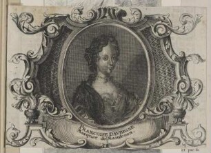 Bildnis der Françoise d'Aubigné de Maintenon