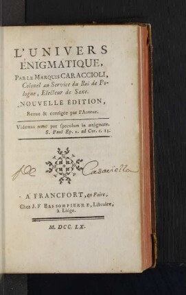L'Univers Énigmatique