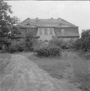 Schlichow. Herrenhaus : Dissenchen-Schlichow (Cottbus-Dissenchen). Herrenhaus, Gutshaus Schlichow (1780). Eingangsfront