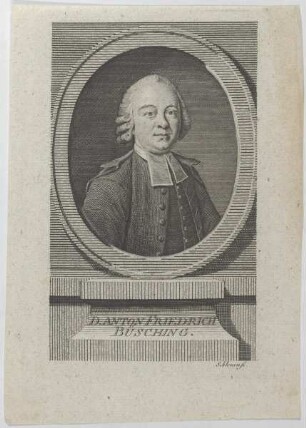Bildnis des Anton Friedrich Büsching