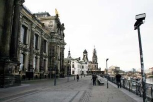 Dresden: Brühlsche Terrasse