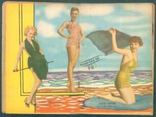 Mamie van Doren, Ebbie Reynolds, Anne Baxter - [Ilustración] : Pebetas de PBT