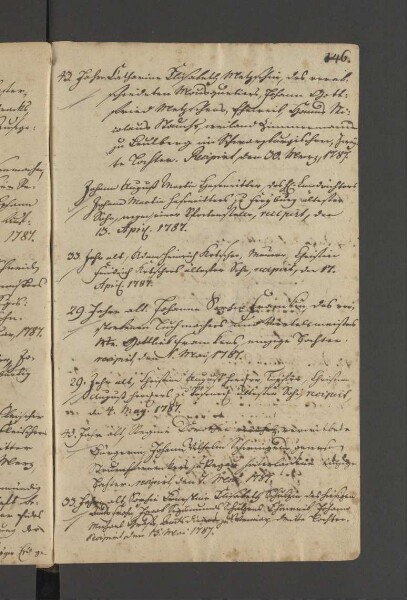 Bürgerbuch der Stadt Zeitz - 1701-1801