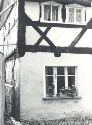 Fachwerkgehöft in Schweinerden, Detail : Bauwesen - Wirtschaftsgebäude und Gehöfte. Ort: Swinarnja / Schweinerden. Fachwerkgehöft