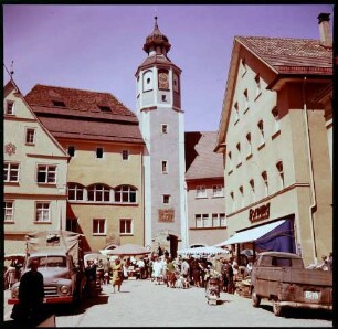 Wangen: Torturm, Ratsloch, im Rathaus