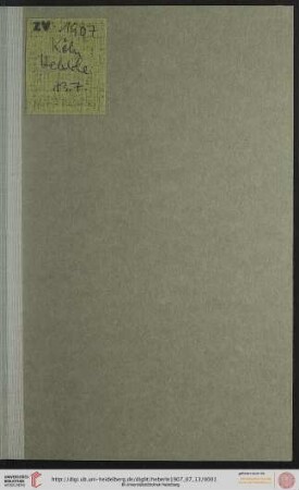 Versteigerung zu Köln / J. M. Heberle (H. Lempertz' Söhne): Kupferstiche, Radierungen, Handzeichnungen etc. aus verschiedenem Besitz : Versteigerung zu Köln a. Rh.: Samstag, den 13. Juli 1907
