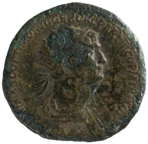 Münze, Dupondius, 114 - 117