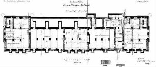 Calw: Empfangsgebäude Grundriss Untergeschoß