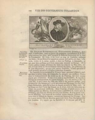 XI. Charles Reynierszoon, gouverneur général, ...