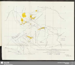 I. Sketch Map Shewing the relative position of the most important Mashonaland Goldfields as at present known