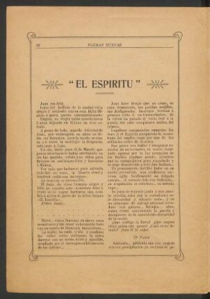 "El espíritu"