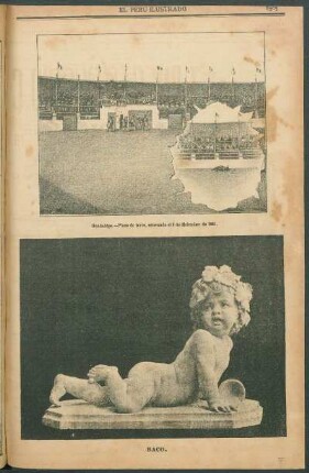[Vista de] Guadalupe - Plaza de toros, estrenada el 3 de diciembre de 1891.