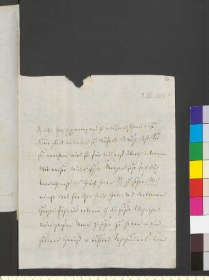 Brief von Koreff, David Ferdinand an Goethe, Johann Wolfgang von