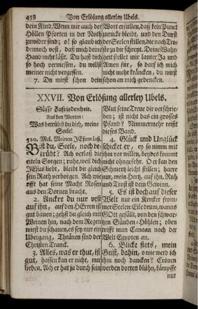 XXVII. Von Erlösung allerley Ubels.