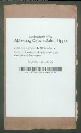 Erblasser: Dahl, Gertrud, geb. Bocholz auch Buchholz:
