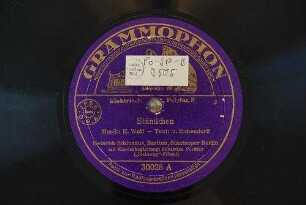 Ständchen / Musik: H. Wolf, Text: v. Eichendorff