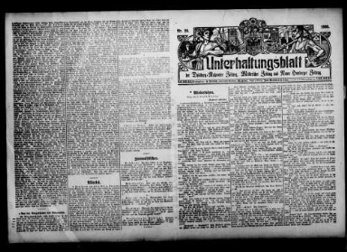 Titelseite einer Zeitung