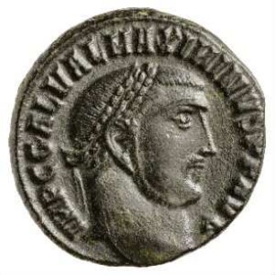 Münze, Follis, 312 n. Chr.