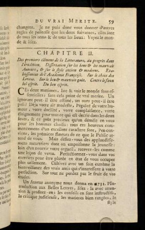 59-107, Chapitre II.