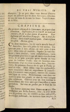 59-107, Chapitre II.