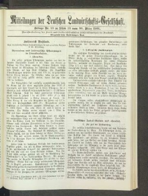 Beilage Nr. 13 zu Stück 13 vom 30. März 1901.