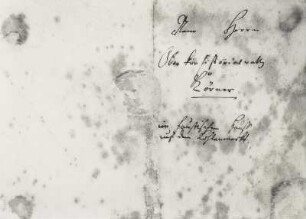 Brief an Christian Gottfried Körner (Vater Theodor Körners)