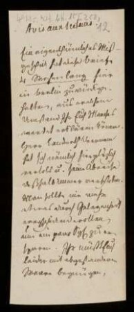 Brief von Wilhelm Christoph Friedrich Arnold an Nikolaus Ludwig Arnold und Marie Dorothea Juliane Ernst