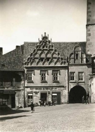 Tábor (Tabor). Ringplatz Nr. 22. Skoch-Haus (nach 1536)