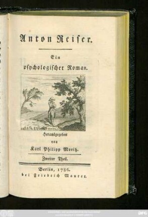 Theil 2: Anton Reiser : Ein psychologischer Roman
