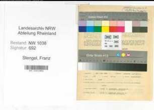 Entnazifizierung Franz Stengel , geb. 28.07.1897 (Lohnbuchhalter)