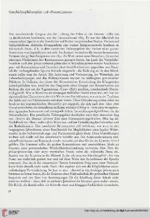 Geschichtsphilosophie und „Naturalismus“