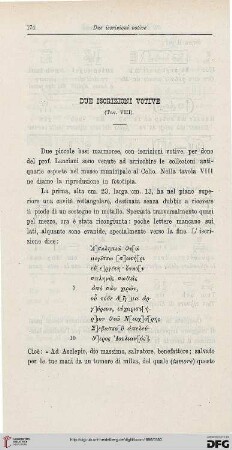 24: Due iscrizioni votive