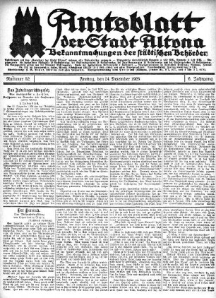Nummer 52 : Freitag, den 24. Dezember 1926