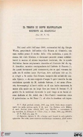 37: Il tempio di Giove Eliopolitano scoperto al Gianicolo