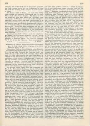 229-232 [Rezension] Bachmann, Johannes, Alttestamentliche Untersuchungen