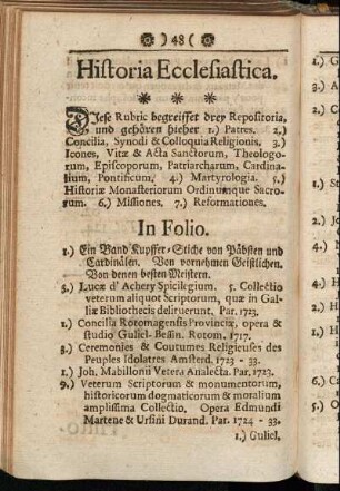 Historia Ecclesiastica.