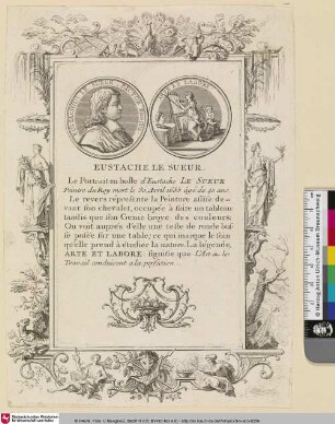 Le Portrait en buste d'Eustache Le Sueur