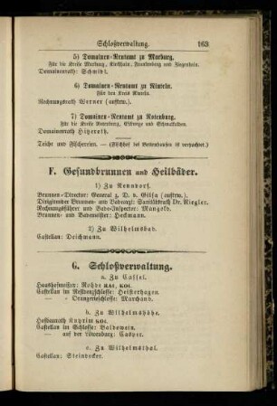 Schloßverwaltung