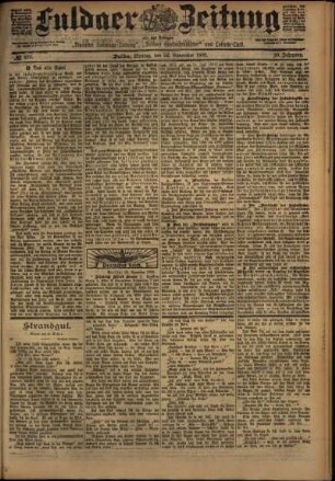 Ausgabe vom Montag, den 24. November 1902.