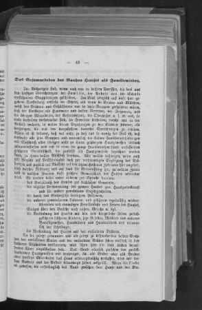 Das Verhältnis des Hauses zur kirchlichen Gemeinde.